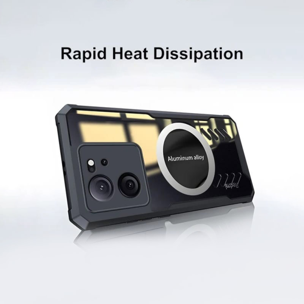 Maska za Xiaomi Redmi 13C Esports Cooling crna - 611897