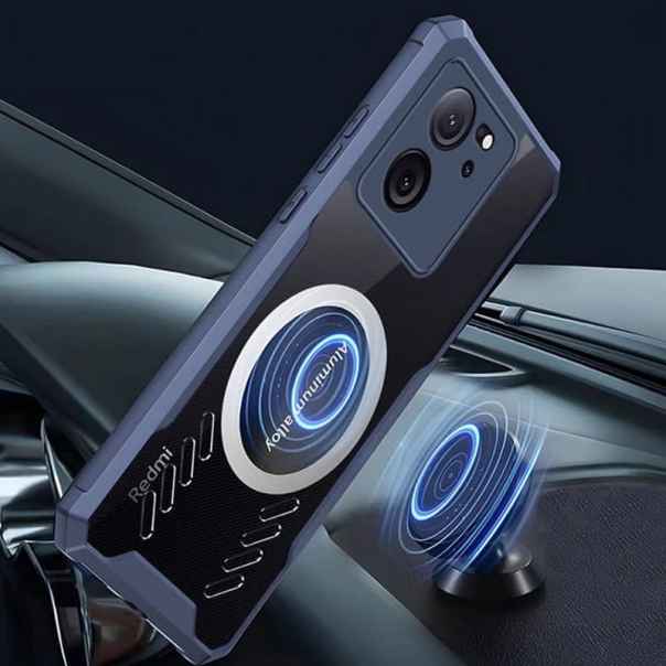 Maska za Xiaomi Redmi A3 (2024) Esports Cooling crna - 611898