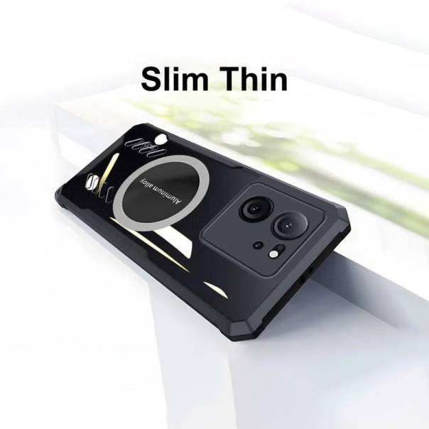 Maska za Xiaomi Redmi A3 (2024) Esports Cooling crna - 611898