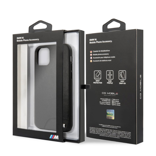 Maska za iPhone 11 Pro crna BMW Faceplate Simple - BMHCN58MHOLBK