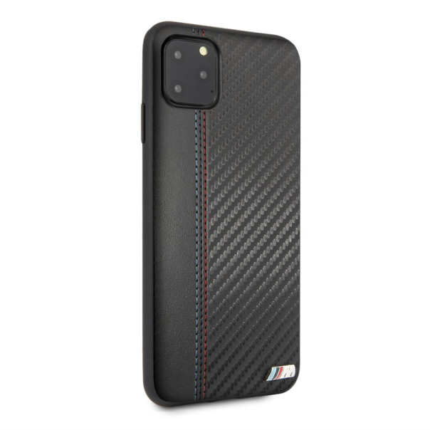 Maska za iPhone 11 Pro crna BMW Faceplate Carbon - BMHCN58MCARBK