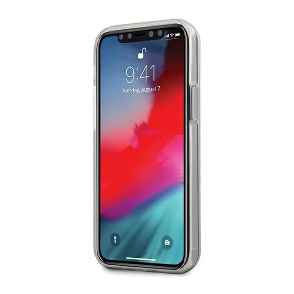 Maska Faceplate Frost Guess iPhone 12 Mini pink. - GUHCP12SPCUMPTPI