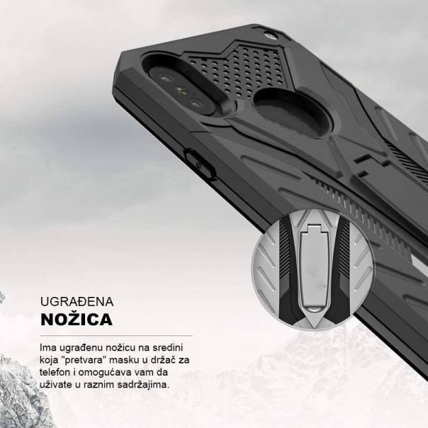Maska za iPhone 14 Plus Fight crna - 057511