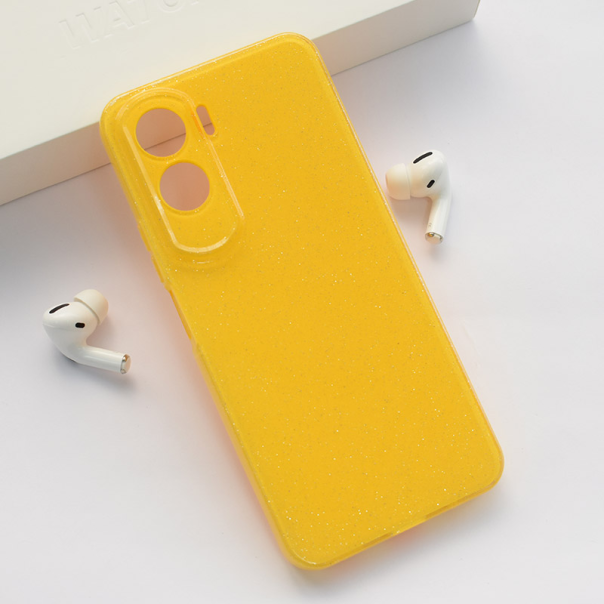 Maska za Honor 90 Lite Flash Crystal žuta - 610447