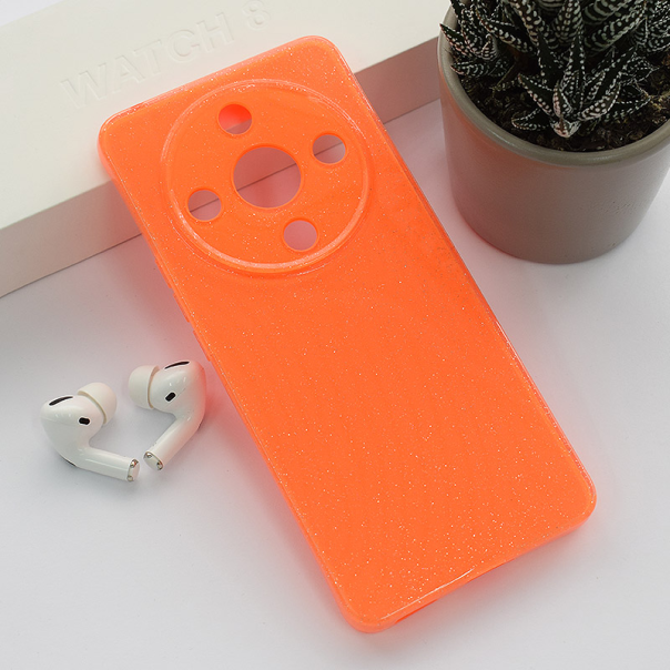 Maska za Honor Magic 6 Lite/ X9b 5G narandžasto Flash Crystal - 608847