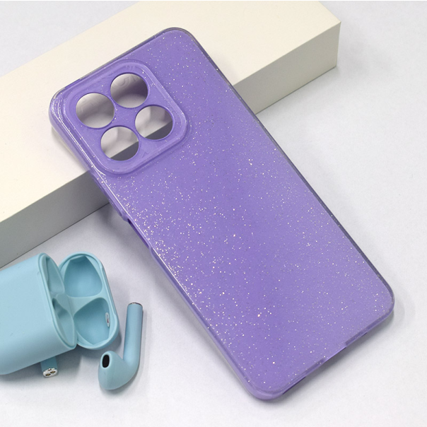 Maska za Honor X8a Flash Crystal ljubičasta - 601260