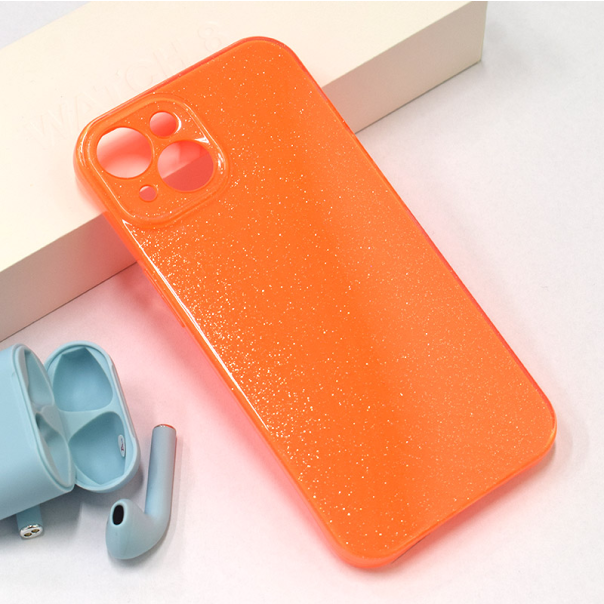 Maska za iPhone 14 narandžasto Flash Crystal - 600603