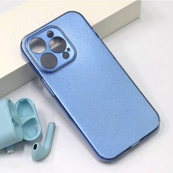 Maska za iPhone 14 Pro Flash Crystal plava - 600608