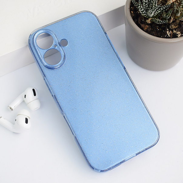 Maska za iPhone 16 Flash Crystal plava - 613905