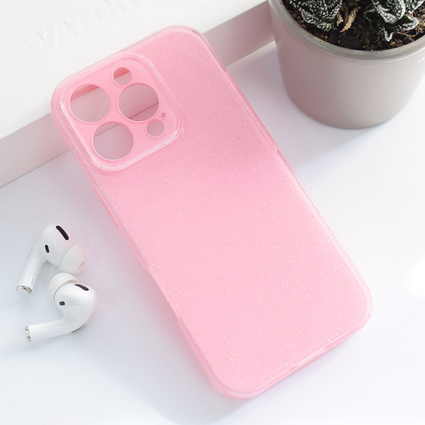 Maska za iPhone 16 Pro Max Flash Crystal roze - 613915