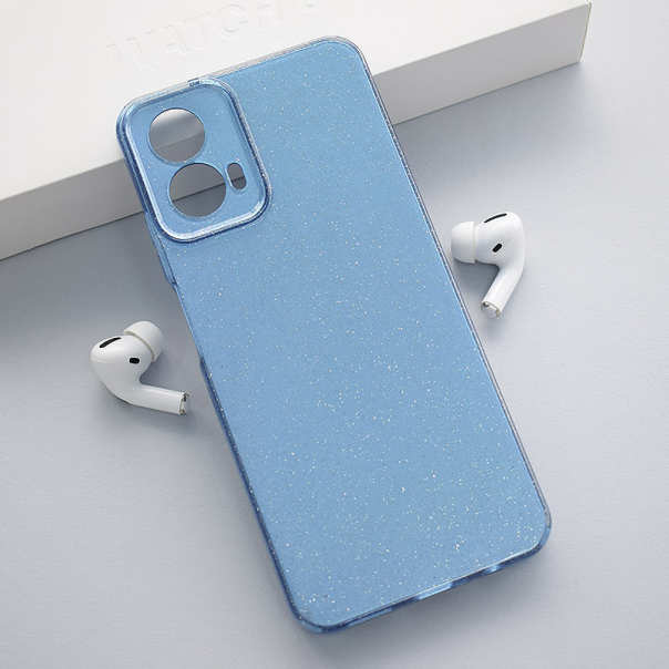 Maska za Motorola G34 Flash Crystal plava - 611227