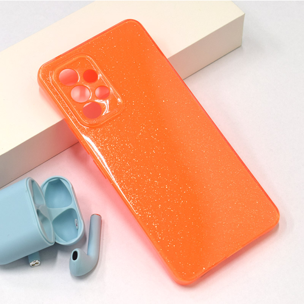 Maska za Samsung A13 4G/ A135F/ A13 5G/ A136B narandžasto Flash Crystal - 600611