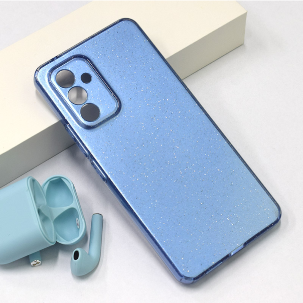 Maska za Samsung A14 4G/ A145R/ A14 5G/ A146B Flash Crystal plava - 600617