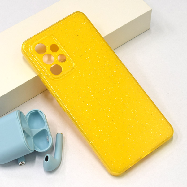 Maska za Samsung A53 5G/ A536B Flash Crystal žuta - 600624