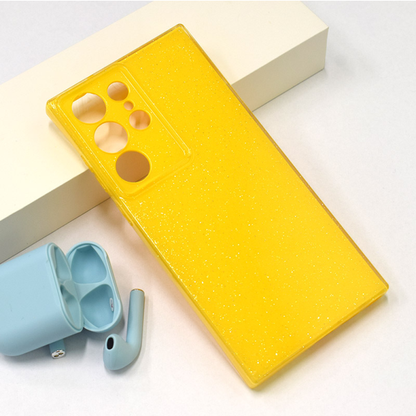 Maska za Samsung S23 Ultra/ S918B Flash Crystal žuta - 600637