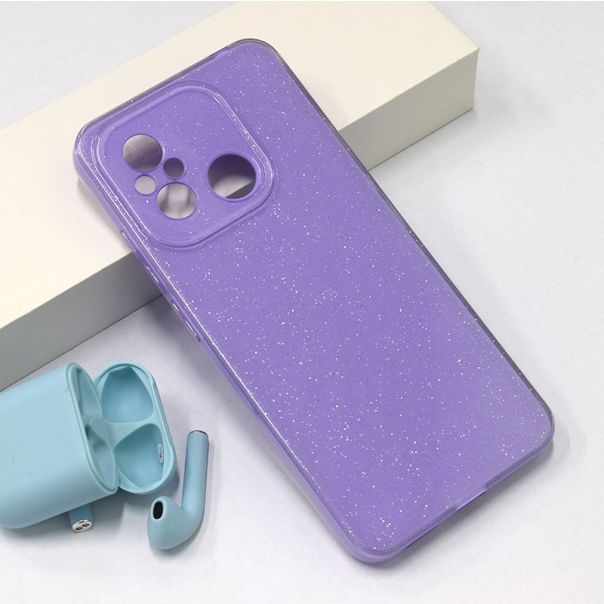 Maska za Xiaomi Redmi 12C Flash Crystal ljubičasta - 600638