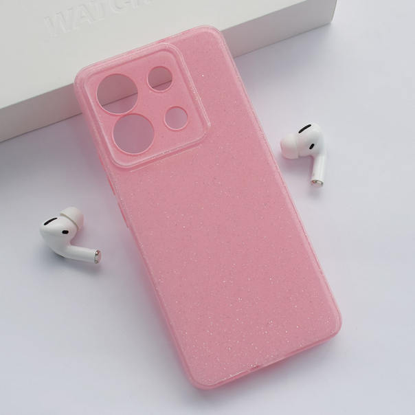 Maska za Xiaomi Redmi Note 13 Pro 5G (EU) Flash Crystal roze - 610469