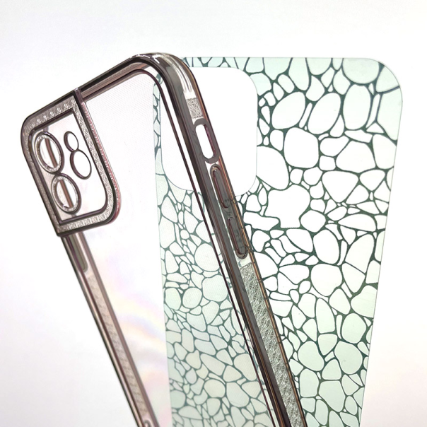 Maska za iPhone 12 Flash Drill plava - 600508