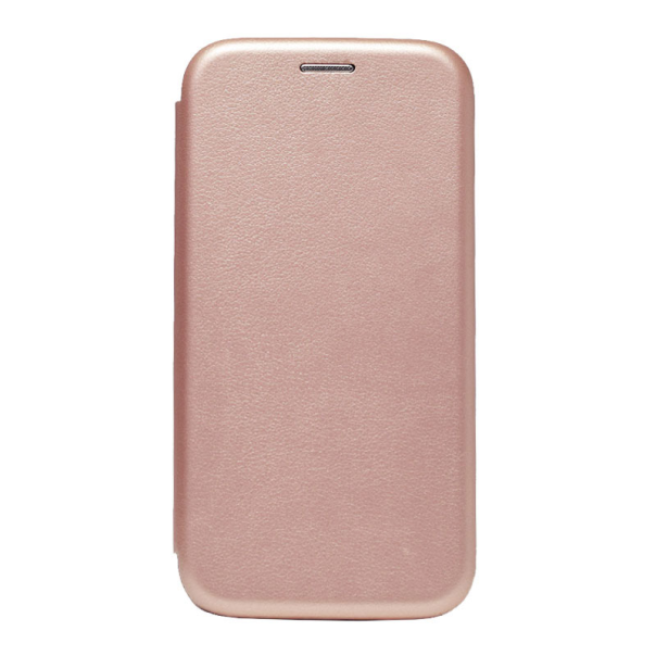 Maska za Realme C21 na preklop Teracell Flip Premium roze zlatna - 050637