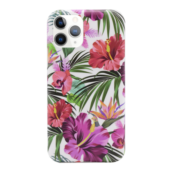Maska za iPhone 11 Pro Flower bela - 042299-1