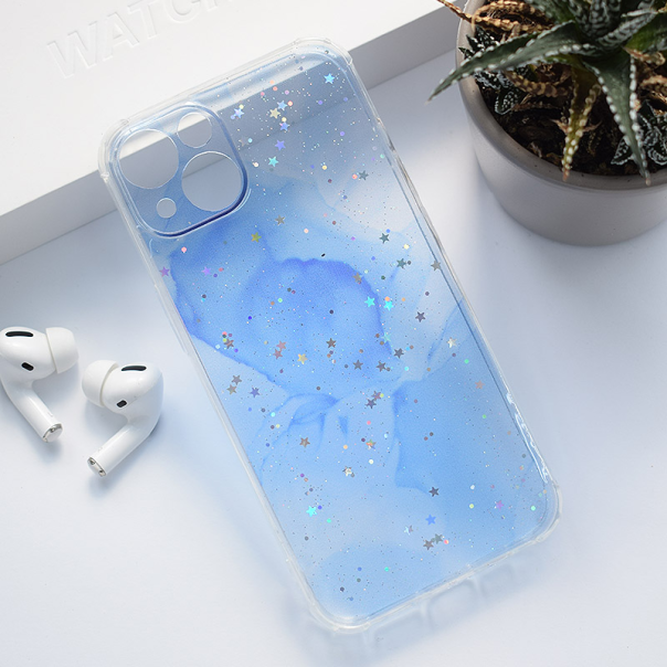 Maska za iPhone 13 Fluid Color tamno plava - 613511