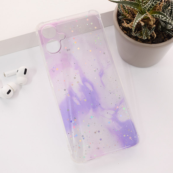 Maska za Samsung A06/ A065F Fluid Color ljubičasta - 614731