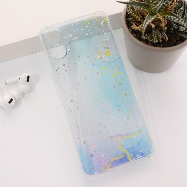 Maska za Samsung A06/ A065F Fluid Color svetlo plava - 614733