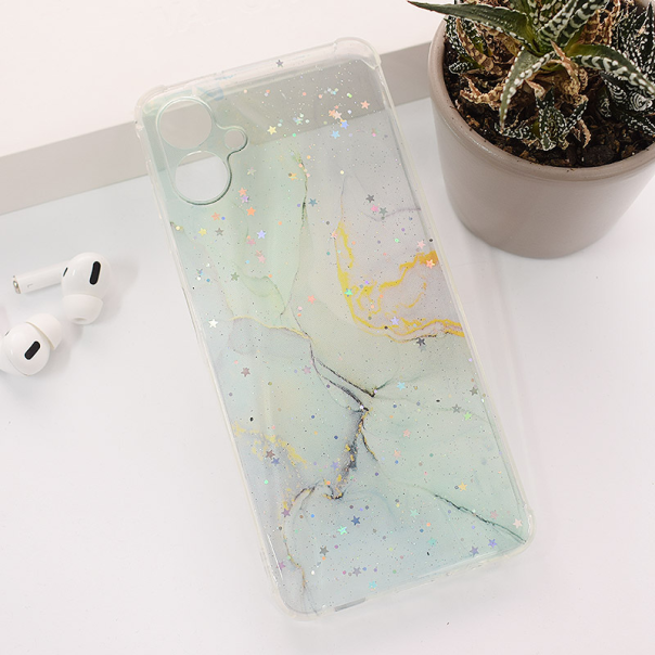 Maska za Samsung A06/ A065F Fluid Color zelena - 614735