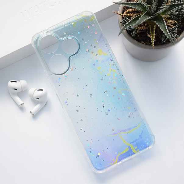 Maska za Xiaomi Redmi 13 4G (EU) Fluid Color svetlo plava - 613515