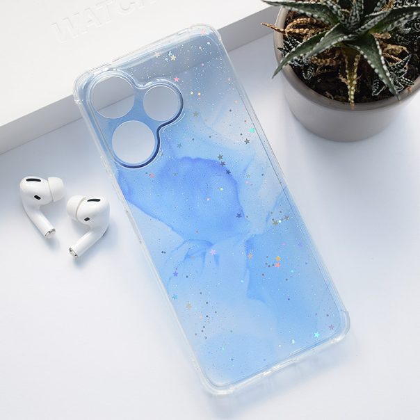 Maska za Xiaomi Redmi 13 4G (EU) Fluid Color tamno plava - 613516