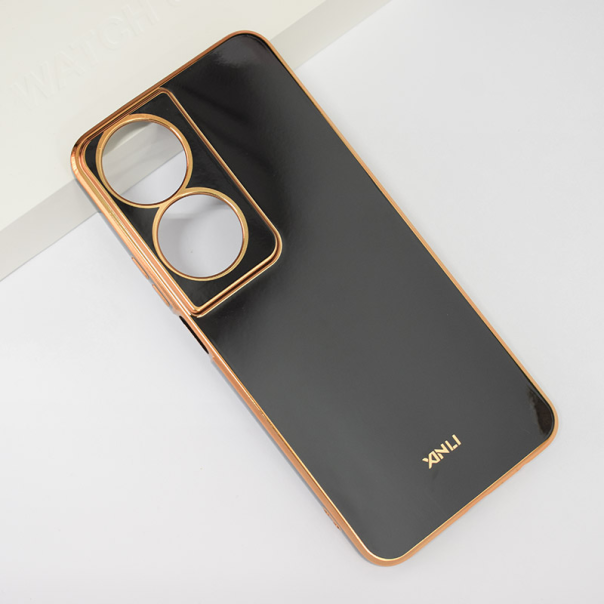 Maska za Honor X7b Fresh Electroplated crna - 608833