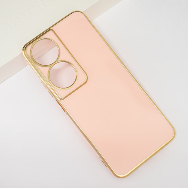 Maska za Honor X7b Fresh Electroplated pink - 608834