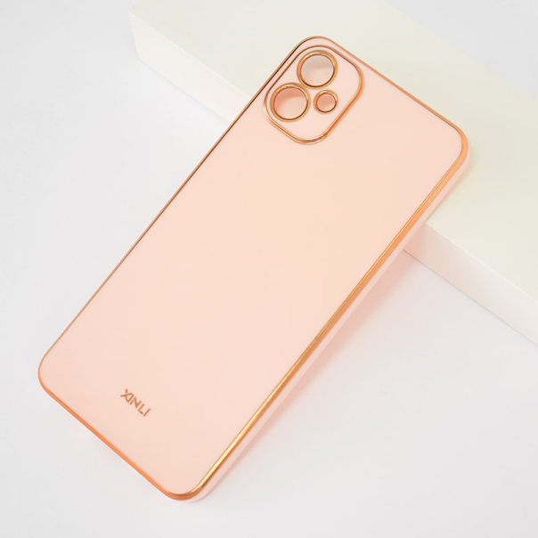 Maska za Samsung A05/ A055F Fresh Electroplated pink - 606156