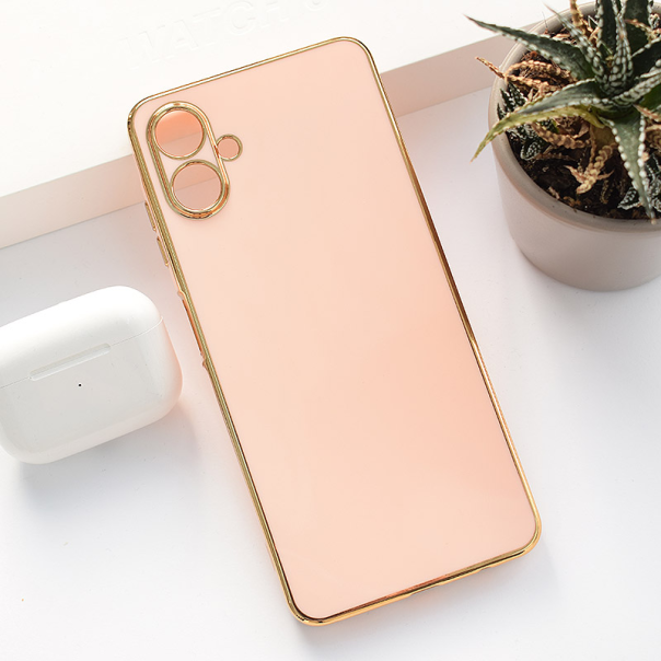 Maska za Samsung A06/ A065F Fresh Electroplated pink - 614038