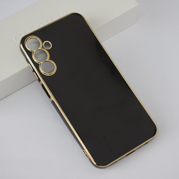 Maska za Samsung A15 4G/ A155F/ A15 5G/ A156B Fresh Electroplated crna - 607138