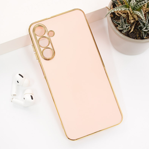 Maska za Samsung A16 5G/ A166B Fresh Electroplated pink - 614041