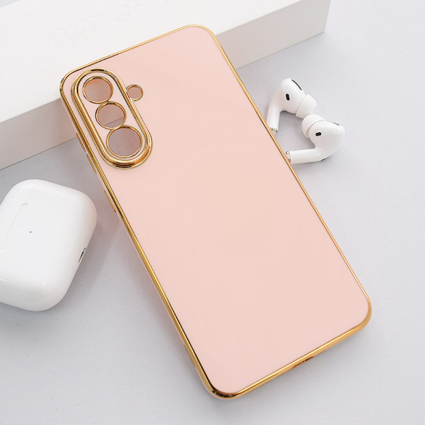 Maska za Samsung A36 5G/ A366B Fresh Electroplated pink - 614904-1