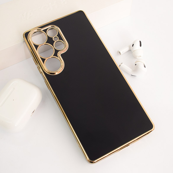 Maska za Samsung S25 Ultra/ S938B Fresh Electroplated crna - 614980