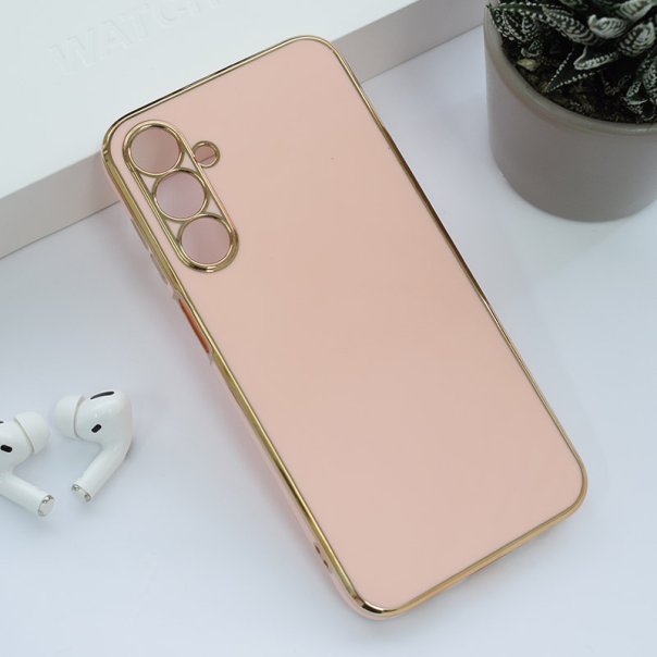 Maska za Samsung A25 5G/ A256B Fresh Electroplated pink - 610811