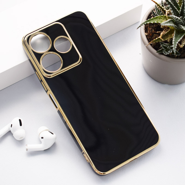 Maska za Xiaomi Redmi 13 4G (EU) Fresh Electroplated crna - 613019