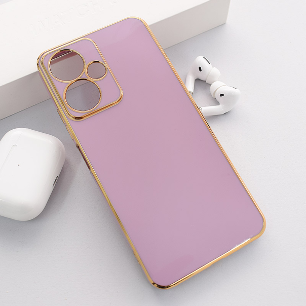 Maska za Xiaomi Redmi 13C 5G Fresh Electroplated ljubičasta - 617149