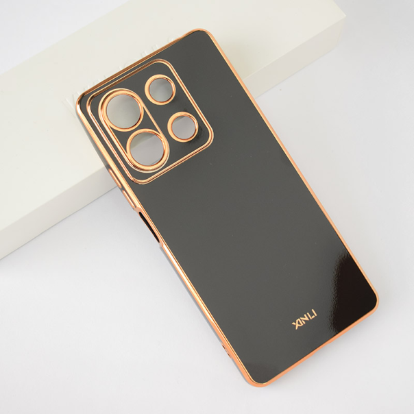 Maska za Xiaomi Redmi Note 13 Pro 5G (EU) Fresh Electroplated crna - 606160