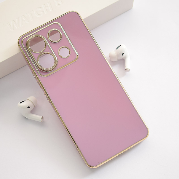 Maska za Xiaomi Redmi Note 13 Pro 5G (EU) Fresh Electroplated ljubičasta - 611889