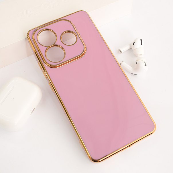 Maska za Xiaomi Redmi Note 14 4G (China Edition 16325*7655*8,16 mm) Fresh Electroplated ljubičasta - 615215