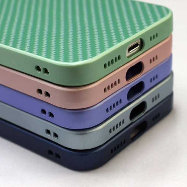 Maska za iPhone 12 Pro Carbon Acrylic svetlo plava - 602765