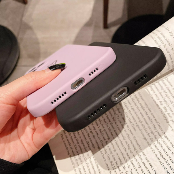 Maska za iPhone 13 Golden Heartbeat plava - 618540