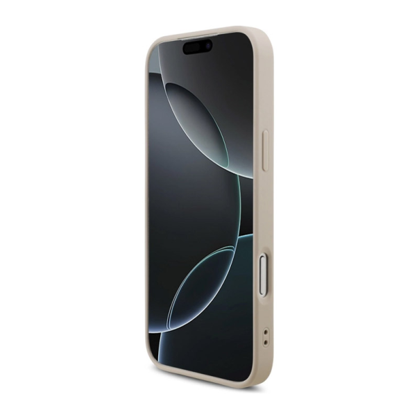 Maska za iPhone 17 Pro Max Guess 4G Strap 4G Classic Logo pink - DRO621546