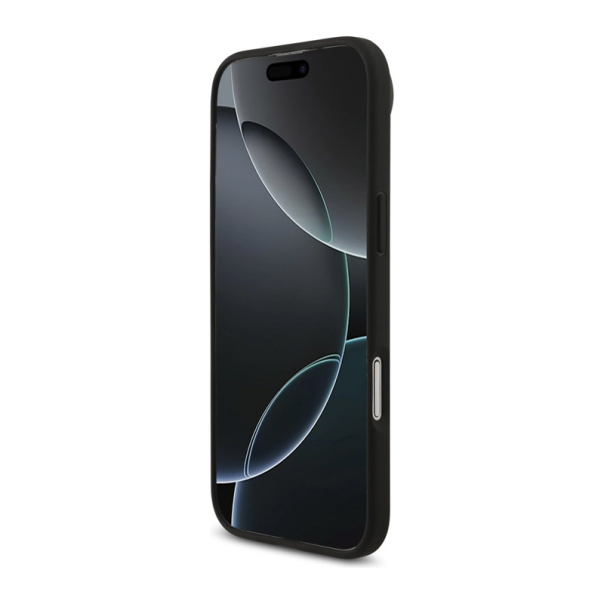 Maska za iPhone Air Guess Grained Big 4G & Classic Logo do Apple crna - DRO621587