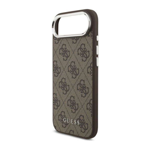 Maska za MagSafe braon Guess Hardcase 4G Classic Logo - DRO621585