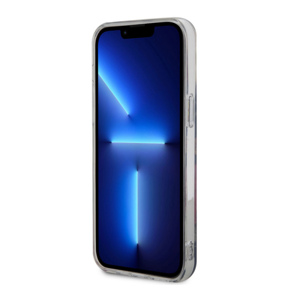 Maska za iPhone 14 Pro Kaki Guess PC/TPU Flowers IML MagSafe Compatible - GUHMP14LHCFWSA